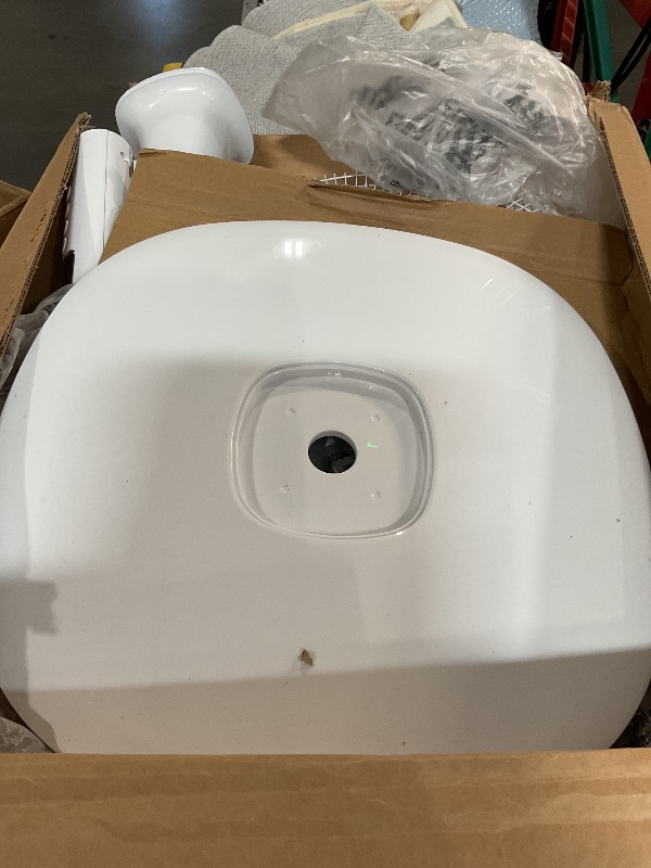 Photo 1 of (Sold for parts)(repair) Amazon Basics 16" DC Motor Fan, 12 Speed Fan with Remote, Floor Fan, Standing Fan with 3 Breeze Modes, Dual-Layered Blades 
