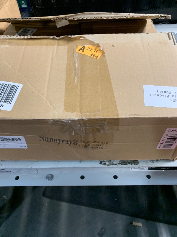 Photo 1 of ***(MISSING PARTS/ SEE NOTES)***Sunnyray 2 Pcs Acrylic Cake Stands for Dessert Table Clear Fillable Cake Riser Cupcake Tier with LED Strings for Birthday Wedding Holiday Party Display(12'', 14'')