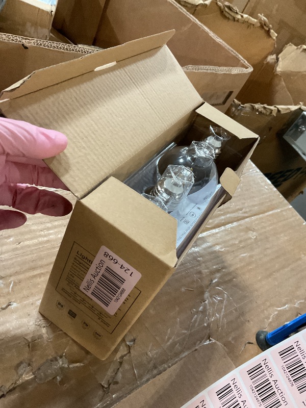 Photo 1 of 4-Pack Vintage LED Edison Bulbs 100W Equivalent 1400LM High Brightness 8W ST58 LED Filament Light Bulbs 3000K Warm White E26 Medium Base CRI90+ Antique Clear Glass for Home Dinning Room, Non-dimmable