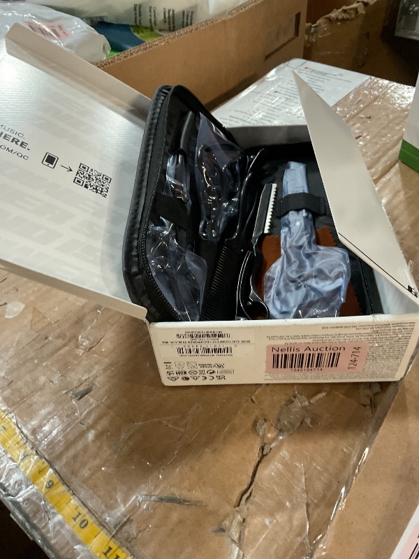 Photo 1 of 11Pcs Professional Hair Scissors Set,Stainless Steel Barber Supplies Including Straight Shears, Thinning Shears, and Hair Thinning Knife Multifunctional Salon Tools and Gifts for Friends and Family