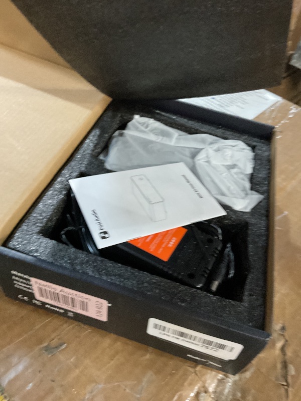 Photo 1 of Fosi Audio Box X5 Phono Preamp for Turntable, Mini Preamplifier Home Audio for MM & MC Cartridge Turntable/Phonograph Record Player/Active Speakers, 4-Level Adjustable Gain 38/48/56/66 dB with RCA