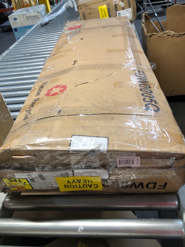Photo 1 of ***TRUCK/TRAILOR PICK-UP ONLY***PARTS ONLY PARTIAL SET**
Lift Up Storage Bed Frame Full Size Floating Bed Frame with Adjustable Headboard/LED Lights/Charging Station/Outlet,Velvet Upholstered Tufted Platform Bed Frame/Wooden Slats/No Box Spring Needed,Whi