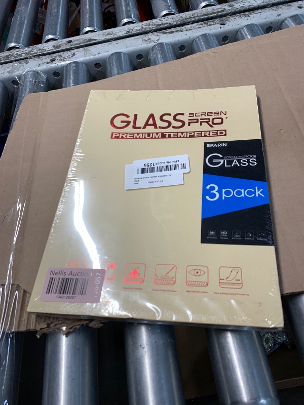 Photo 1 of *** FACTORY SEALED***SPARIN 3 Pack Screen Protector for iPad Air 5th 4th Generation 10.9 inch (Air 5/4) 2022/2020, iPad Pro 11 inch (2022/2021/2020/2018), Tempered Glass, Case Friendly, Anti-Scratch