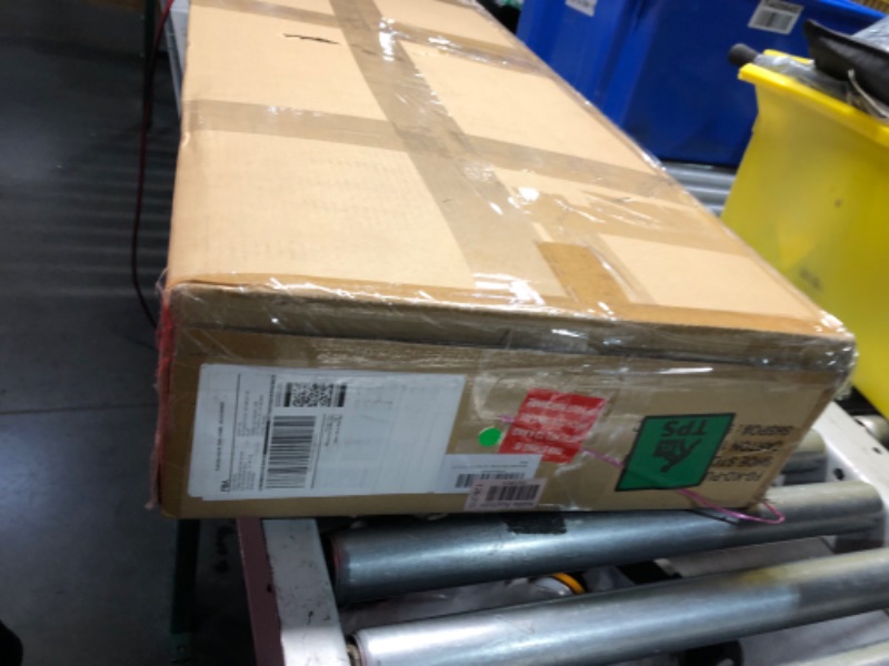 Photo 1 of *** FACTORY SEALED***Galano Heron Shoe Storage Bench with 2 Mirror Drawers, Freestanding Organizer with Open Shelves for Entryway, 15.7" D x 43.3" W x 18.9" H, Knotty Oak