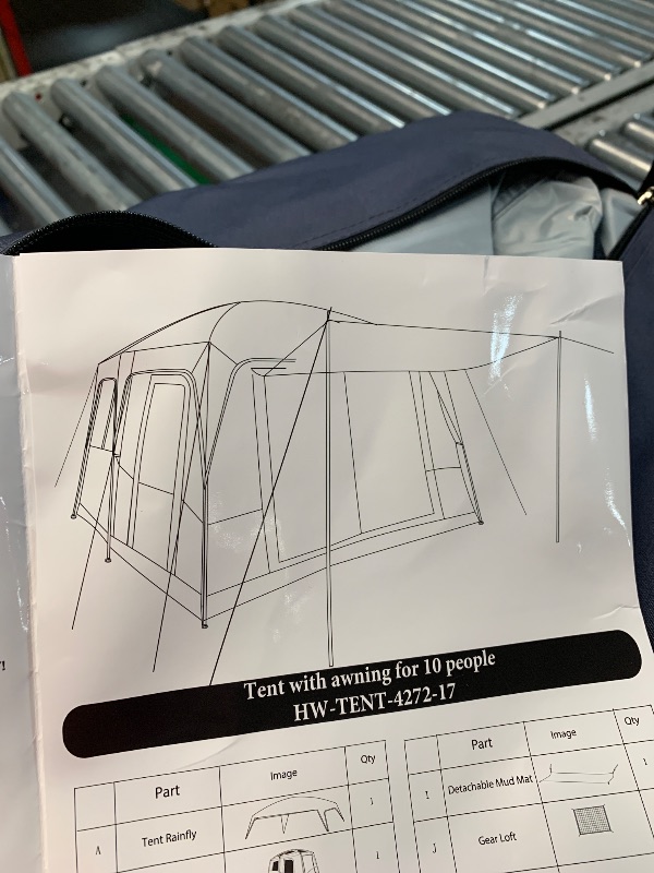 Photo 1 of *** STOCK PHOTO FOR REFERTENCE ONLY***6 Person Blackout Tent With Porch
