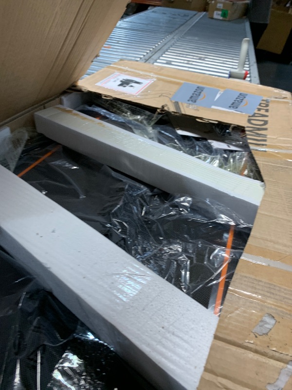 Photo 1 of (item not functional)(sold for parts only) 2025 Upgrade Walking Pad Treadmill with 8% Incline & Handle Bar, Walking Pad 3.5HP 300+ LB Capacity, Small Treadmill