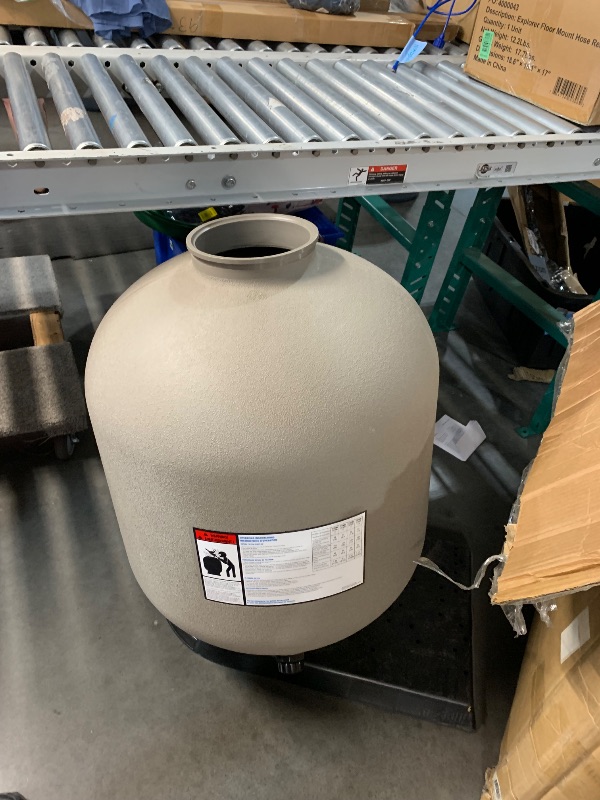 Photo 6 of ***MISSING MOTOR AND VALVE BODY***

SWIMLINE HYDROTOOLS Pool Sand Filter Pump For Above Ground & Inground Pool | 24 Inch Cleaner System 1.5 HP (1.2 THP) Horsepower 4980 GPH | For Pools Up To 22000 Gallons Compatible 7 Way Valve 72420