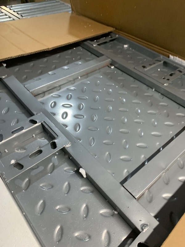 Photo 1 of (PARTIAL SET) (HEAVILY USED) Foldable Platform Truck Push Dolly Heavy Duty 2000 lb. Weight Capacity with Brake and 6" 360 Degree Swivel Wheels
