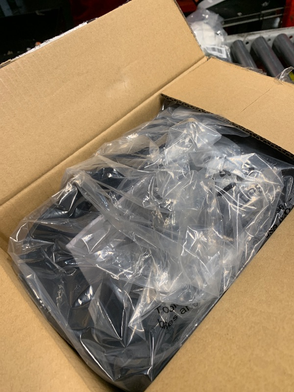 Photo 1 of (PARTS) (NOT A FUNCTIONAL SET) Amazon Basics 8-Sheet Cross Cut Paper Shredder and Credit Card Shredder - Black