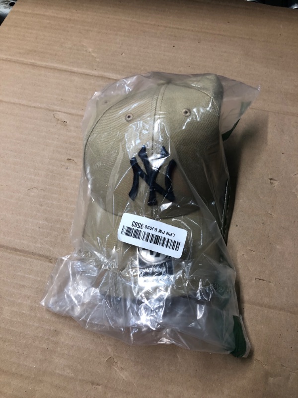 Photo 1 of '47 Brand MLB New York Yankees Cap B-MVP17WBV-KHA, Mens, Beige/Khaki,