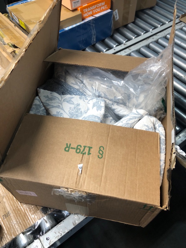 Photo 1 of (COMFORTER ONLY) (PARTIAL SET) Wonderful 100% Cotton Floral Quilt Set King Size, Quilt Bedding Sets with Pillow Shams, 4 Pieces Floral Bedspread Coverlet Set, Quilted Blanket Thin Comforter Bed Cover for All Season