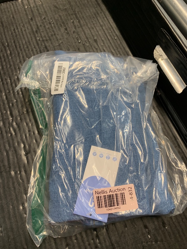 Photo 1 of (used) Chasehot Pull on Wide Leg Jeans for Women, High Waisted Stretchy Baggy Trendy Tummy Control Straight Leg Jeans Denim Pants Wash-L