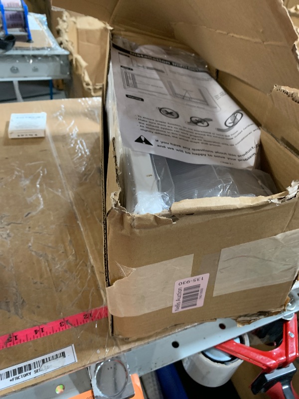 Photo 1 of Portable Air Conditioner Window Vent Kit with 80" Length, 5.9" Diameter Exhaust Hose, 13Pcs Universal PVC AC Window Slide Seal with 4 Panel(17" to 63") for Horizontal&Vertical