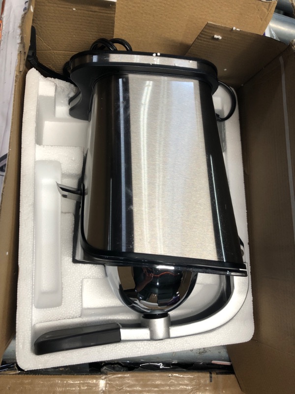Photo 1 of (Sold for parts only) (USED/FAIR) Healnitor 150W Electric Citrus Juicer Squeezer with 2 Cones, Stainless Steel Quiet Orange Juice Extractor Machines 