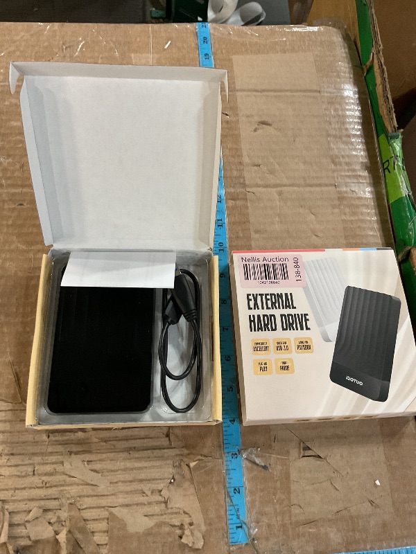 Photo 1 of YOTUO Portable External Hard Drive Storage Expansion Mobile HDD USB 3.0 for PC, Mac, Desktop, Laptop, PS4, PS5, Xbox One X/S, Xbox 360, Xbox Series X/S, Office & Game (Black, 500GB)