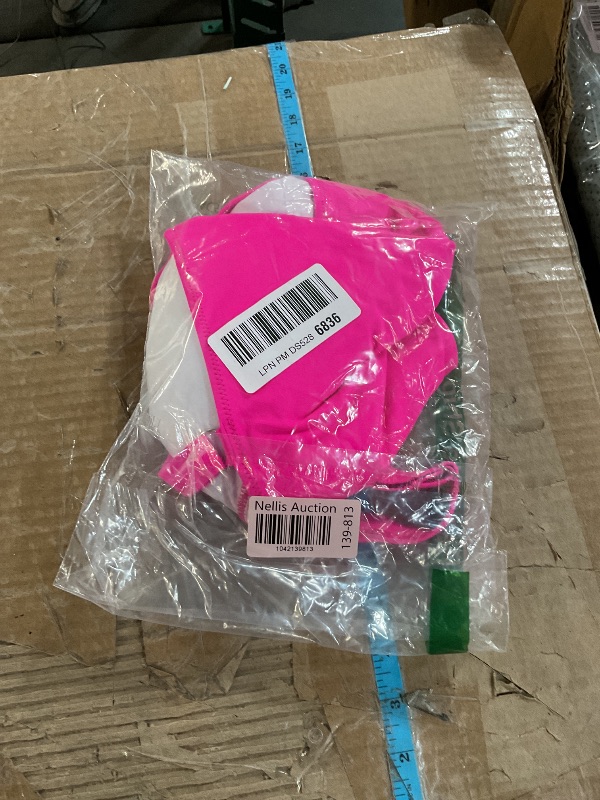 Photo 1 of (LARGE) (BAGGED) BMJL Women's Tummy Control Swimsuits Ruched Slimming One Piece Bathing Suit Deep V Neck Swimsuit(L,Hot Pink)