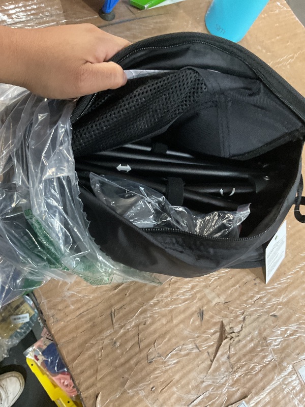 Photo 1 of ATEPA Backpacking Chair, Ultralight Folding Portable Small Camping Chairs for Adults Compact Foldable Beach Seat with Anti-Sinking Feet & Aluminum Frame for Outdoor Hiking Travel Fishing, Black