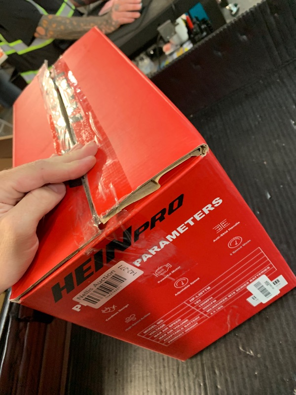 Photo 1 of **PARTIAL SET/MISSING BATTERY** HEINPRO Cordless Leaf Blower Up to 500CFM Compatible with Milwaukee M18 Battery (No Battery), Electric Leaf Blower Cordless with 5 Speed Modes, Battery Powered Leaf Blowers for Lawn Care, Yard