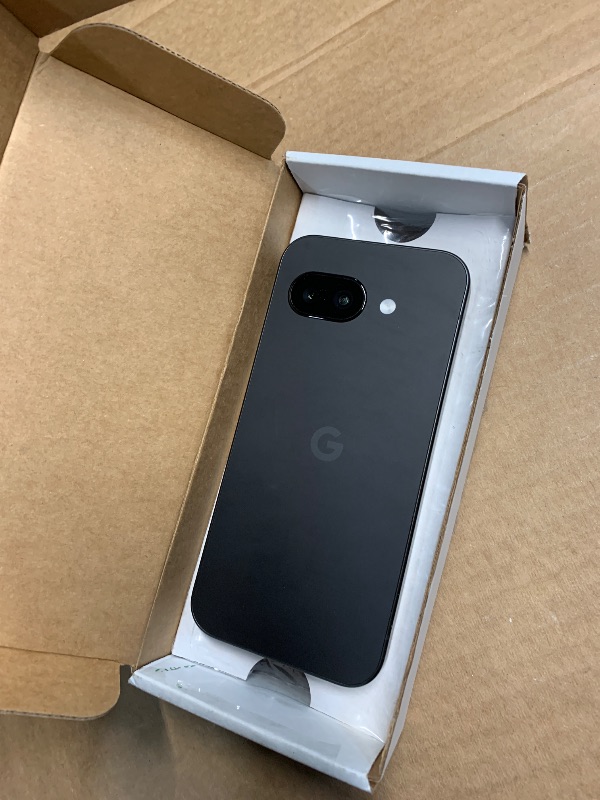 Photo 3 of Google Pixel 9a with Gemini - Unlocked Android Smartphone with Incredible Camera and AI Photo Editing, All-Day Battery, and Powerful Security - Obsidian - 256 GB