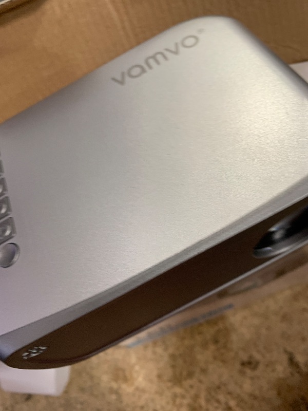 Photo 1 of ***(PARTS ONLY/ NON FUNCTIONAL/ MISSING REMOTE)***
Vamvo Projector Mini Portable Video Projector, Movie Projectors For Home Theater Compatible with HDMI/TYPE-C/USB/VGA/AV/Smartphone/TV Box/Laptop/ iOS/Android