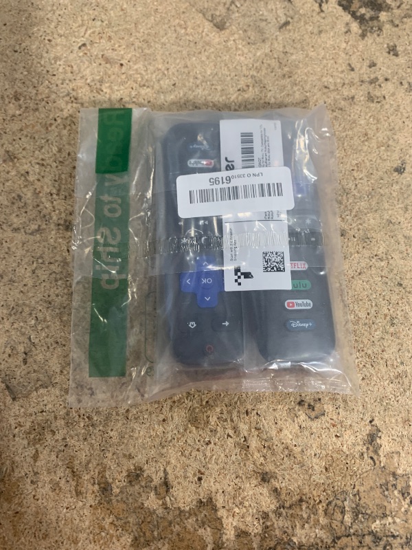 Photo 1 of (Pack of 2) Replacement-Remote-Control for Roku-TV,Compatible for TCL Roku/Hisense Roku/Onn Roku/Philips Roku Smart TVs(Not for Roku Stick and Box)