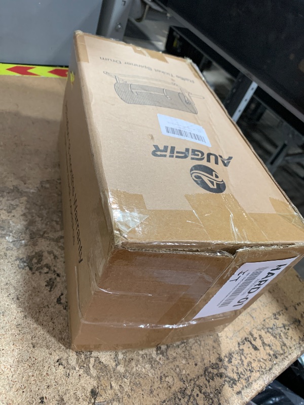 Photo 1 of AugFir Raffle Drum, Heavy Duty Raffle Ticket Spinner Cage with Wooden Silent Design Turning Handle, Thickened Raffle Ticket Box for Lottery Games, Bingo, Raffle Balls