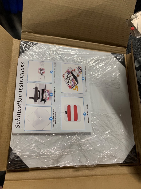 Photo 1 of Varievery 4 Pcs Sublimation Blanks for Graduation Cap Grad Decorations Premium Metal Lightweight Grad Cap Blanks Graduation 2025 Gifts Accessories 9.1" x 9.1"