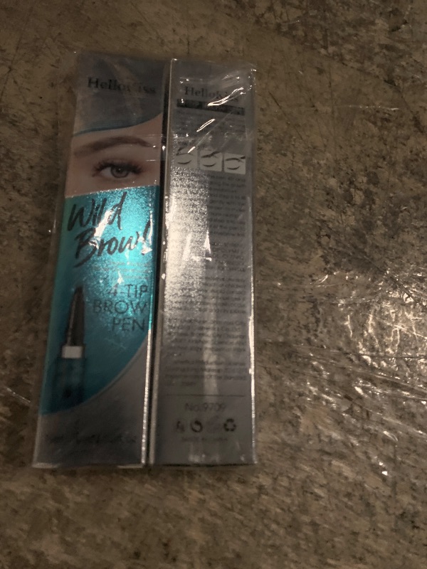 Photo 1 of 2 Pcs Microblading Eyebrow Pen Set with Eyebrow Brush, 3D Waterproof 4-Tip Precision Eyebrow Pencil, Long-Lasting Natural Fine Stroke Magic Eyebrow Pencil for Women Stay All Day (Dark Brown)