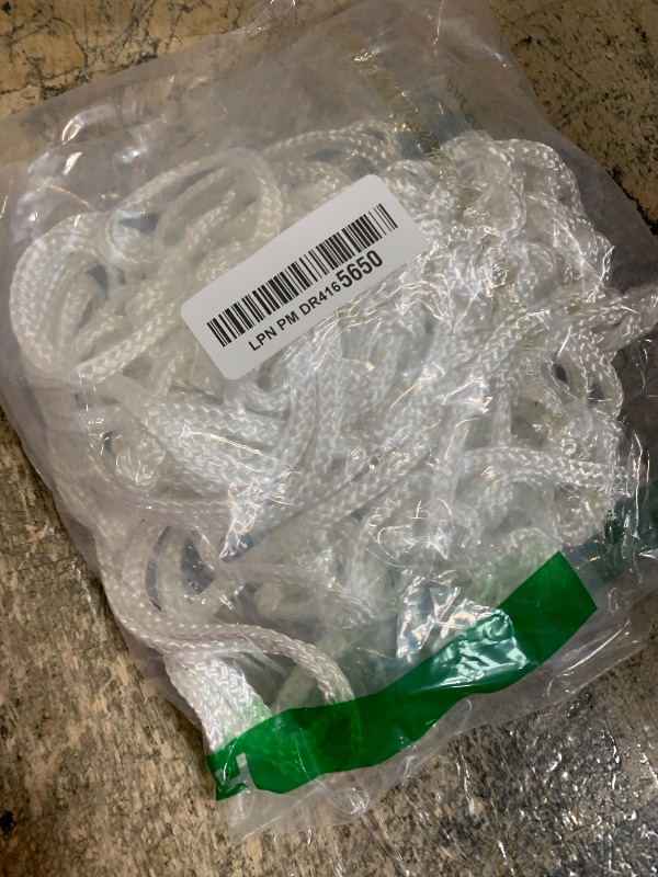 Photo 1 of LAO XUE Basketball Net Outdoor,(7.16 oz) 12 Loops Professional Heavy Duty Basketball Net Replacement,All Weather Anti Whip, Suitable for Outdoor Standard 12 Loops Basketball Hoop