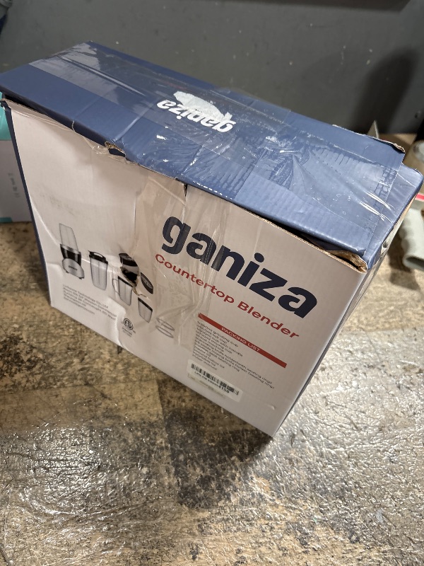 Photo 1 of ***SEE NOTES***Ganiza Smoothie Blender, 900W Blenders for Shakes and Smoothies, 15-Piece Personal Blender and Grinder Combo for Kitchen, Smoothies Maker with 4 BPA-Free Portable Cup, Nutritious Recipe