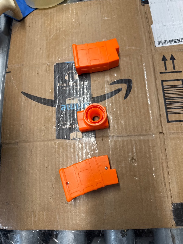 Photo 1 of 2 Pack Gel Splatter Blasters, Full Auto Electric Splatter Ball Toy, 10 Rounds Per Seconds, 50000+, 600 Hopper, 2 Rechargeable Batteries, Outdoor Activities Team Game Toy for Age 12+ Year Up