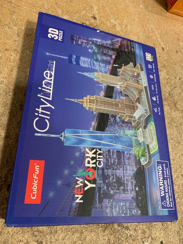 Photo 1 of 3D Puzzles for Kids Ages 8-10 Arts Crafts for Kids Ages 8-12 New York Cityline 3D Architecture Crafts for Girls Ages 8-12, Toys Gifts for 8 Year Old Girls Gifts for 10 Year Old Girl Building Model