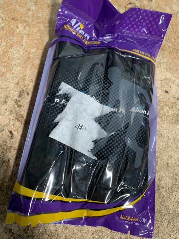 Photo 1 of ALIEN PROS Pickleball Overgrip (4-Pack) with Ridges for Better Grip Control - Precut and Dry Feel Pickleball Grip Tape - Non-Slip Pickleball Paddle Grip Tape for High Performance (Ridged Dry, Black)