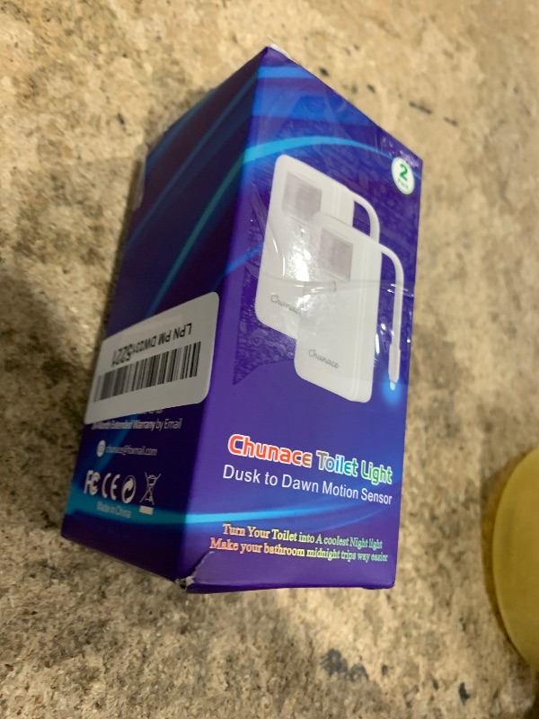 Photo 1 of 2 Pack Toilet Night Lights with Motion Activated Sensor,16-Color Changing LED Inside Toilet Bowl Nightlight, Cool Stuff for Bathroom Accessories Decor, Unique Gadgets for Men and Kids Brithday Gifts