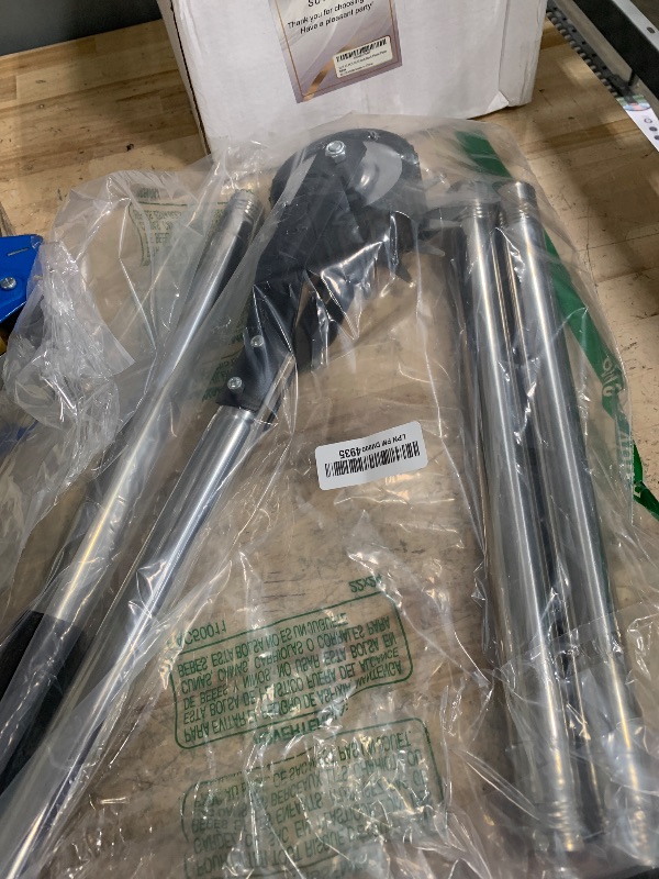 Photo 1 of BlumWay 67 Inch Rotary Wheel Edge Trimmer, Rotary Shears, Manual Sidewalk Edgers, Length 23.6" to 67", Heavy Duty Stainless Steel Handle with Sharp Blades/Gloves