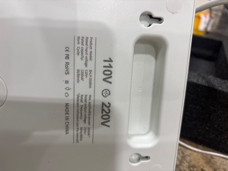 Photo 1 of 2000W Step Up Voltage 110V to 220V Converter Heavy Duty Power Converter 110v to 220v Power Transformer for Europe Asian Korea 220V-240V Appliances Use in US Canada Mexico