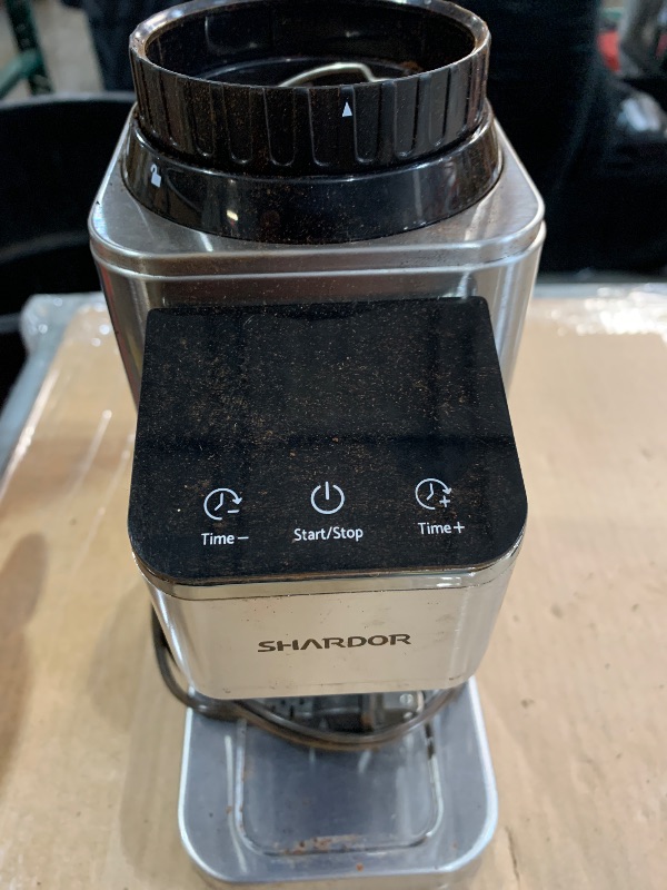 Photo 1 of (used)(missing pieces) SHARDOR Professional Conical Burr Coffee Grinder, Coffee Bean Grinder with 48 Grind Settings for Espresso