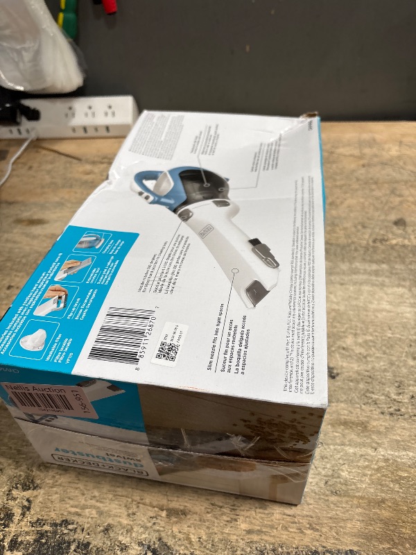 Photo 1 of BLACK+DECKER dustbuster AdvancedClean Cordless Handheld Vacuum, Compact Home and Car Vacuum with Crevice Tool (CHV1410L)