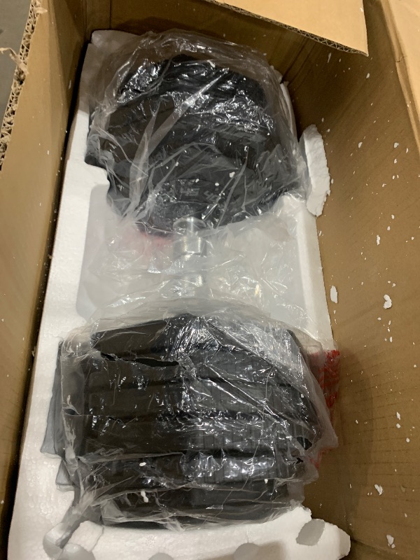 Photo 1 of ***PARTS ONLY ITEM*** CAP Barbell 55 lb fAdjustable Dumbbells with Full Rotation Black Handle