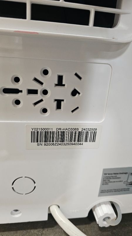 Photo 1 of ***PARTS ONLY***Dreo Portable Air Conditioners, 12000 BTU ASHRAE (8,000 BTU DOE) Smart AC Unit for Bedroom with Drainage-free Cooling, APP/Voice/Remote, Fan & Dehumidifier, Floor AC for Room Indoors, AC515S New