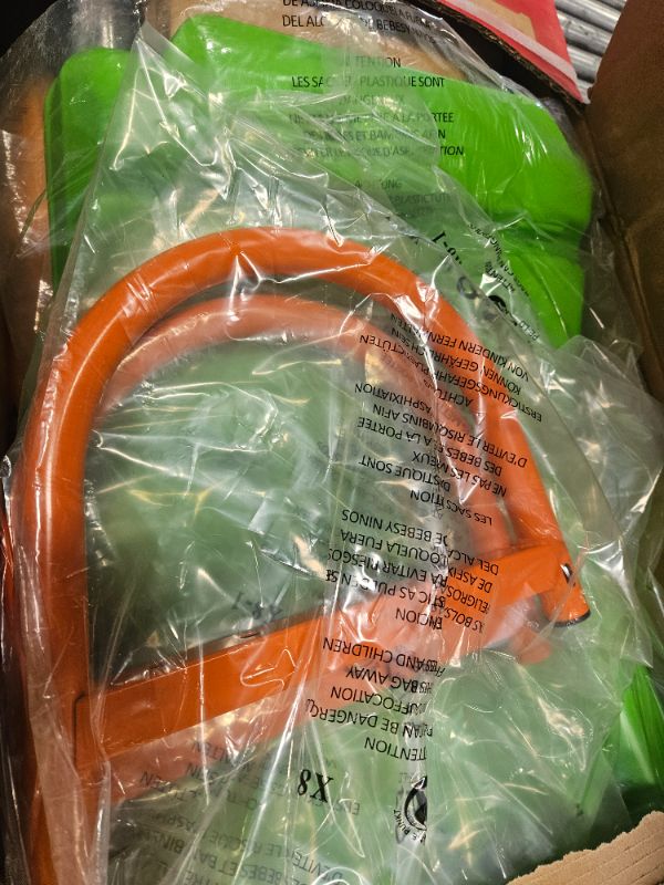 Photo 1 of ** Incomplete set only box 1 of 2  is included ** Jungle Warrior Anaconda Metal Swing Set with 45" Saucer Swing, 2 Sling Swings, Rock Climbing Wall and 5ft Slide with Slide