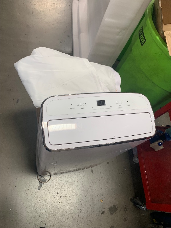 Photo 1 of ***SEE NOTES*** 
GE APSA13YBMW 13,000 Heat/Cool 9,950 BTU SACC Portable Air Conditioner for Medium 350 sq ft, Digital, Remote Control, Perfect for Bedroom or Living Room, Easy Install Kit Included, Eco-Friendly
