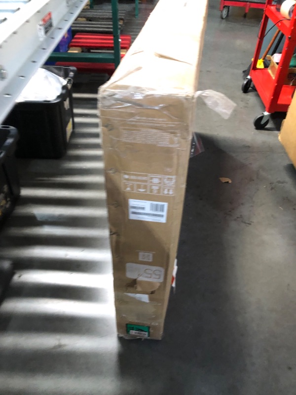 Photo 1 of TCL 55-Inch Class NXTVISION Series QLED 4K UHD Google Smart TV Canvas Style Art Frame TV - QLED, 120hz, Matte Anti-Glare Screen, Free Bezel and Frame, Atmos, Free Art Included (55A300W, 2024 Model)