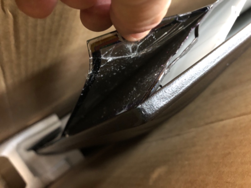 Photo 1 of MAJOR CRACKED/BROKEN SCREEN WHICH IS TEARING OFF FRAME***Samsung 75-Inch Class Crystal UHD U8000F 4K Smart TV (2025 Model) Endless Free Content, Crystal Processor 4K, MetalStream Design, Knox Security, Alexa Built-in