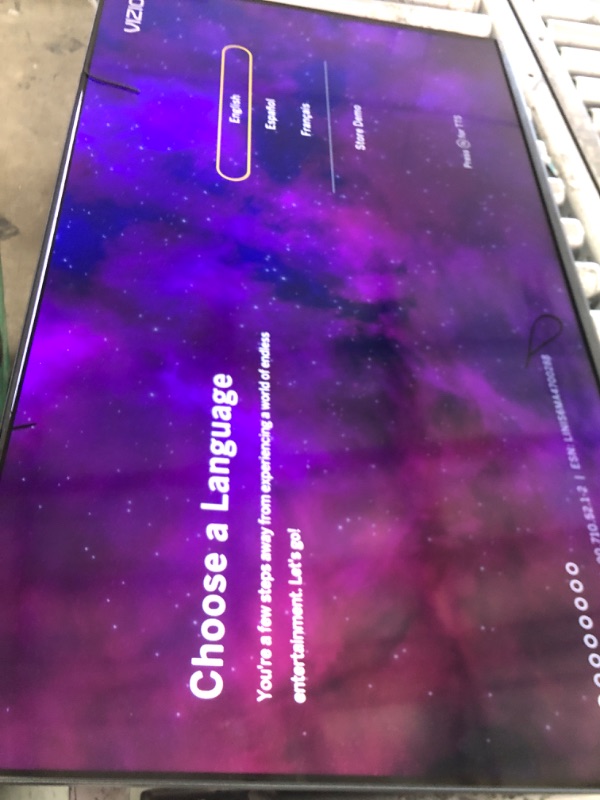 Photo 1 of ************SCREEN SEAL IS COMING OFF AT THE TOP OF THE SCREEN**************

VIZIO 40-inch Full HD 1080p Smart TV with DTS Virtual: X, Alexa Compatibility, Chromecast Built-in, Bluetooth Headphone Capable, (VFD40M-08 New) (Renewed)