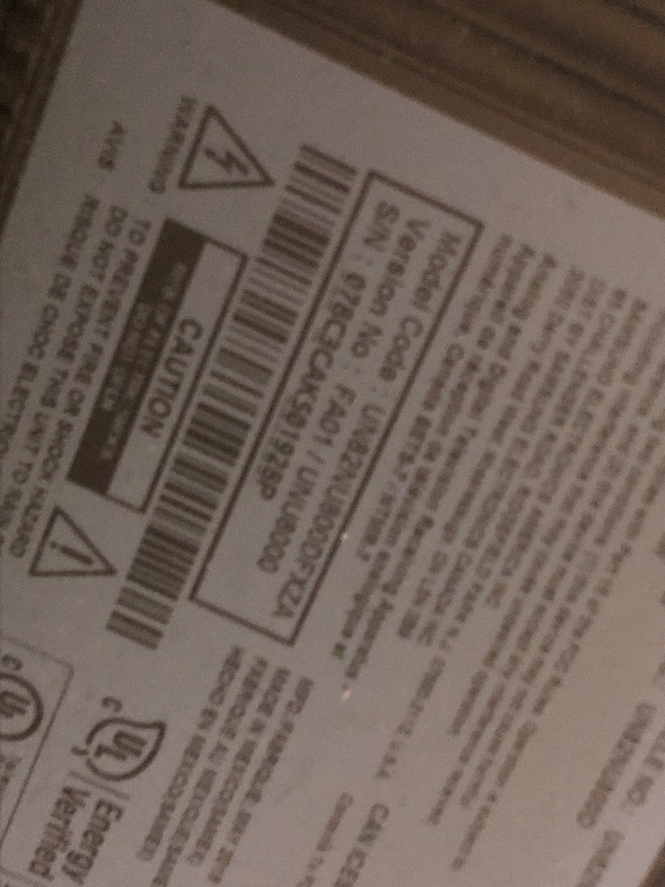 Photo 1 of ****************TV NON-FUNCTIONAL, SCREEN ONLY LIGHTS UP SLIGHTLY, FINAL SALE********************

Samsung 85-Inch Class 4K Crystal UHD DU8000 Series HDR Smart TV w/Object Tracking Sound Lite, Motion Xcelerator 120Hz, Ultra Slim Design, Gaming Hub, Alexa 