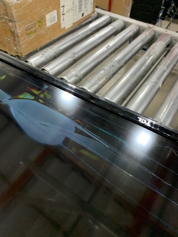 Photo 1 of ******************SCREEN DESTROYED, NON-FUNCTIONAL, FINAL SALE***************

TCL 50-Inch Class S4 4K LED Smart TV with Roku TV (50S450R, 2023 - Model), Dolby Vision, HDR, Dolby Atmos, Works with Alexa, Google Assistant and Apple HomeKit Compatibility, S