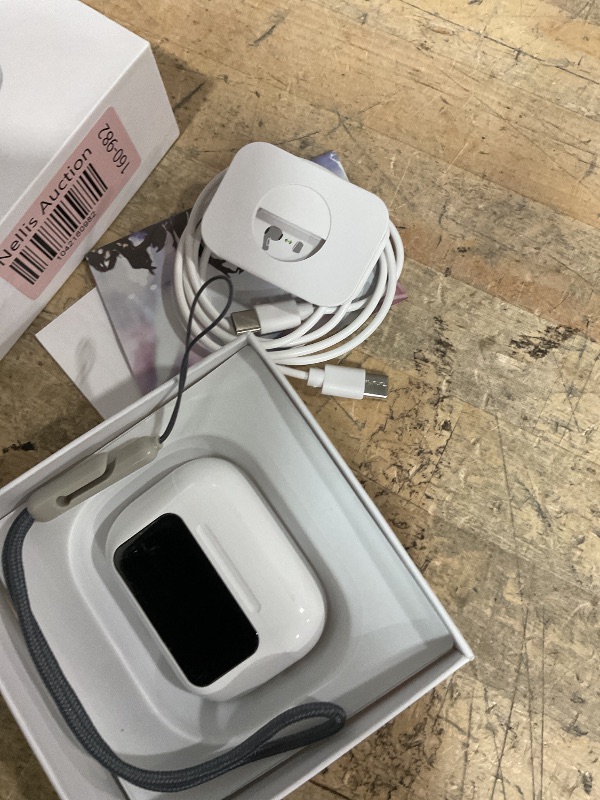Photo 1 of AI Language Translator Earbuds,144 Languages Bluetooth Translator Device and Accents 8 Offline Language Translation, Two-Way Translator Earphones for Language Learning/Travel/Business (White)