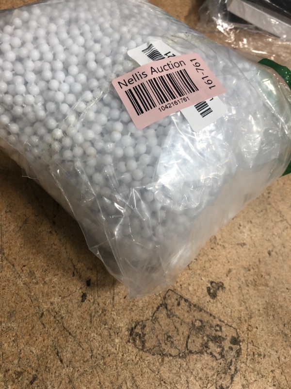 Photo 1 of 100 PCS White Bead Necklaces, 33" White Mardi Gras Beads, Christmas Beads Necklaces, 4th of July Beads Necklaces, Parade Throws Accessories for Christmas Independence Day New Year Party Favors
