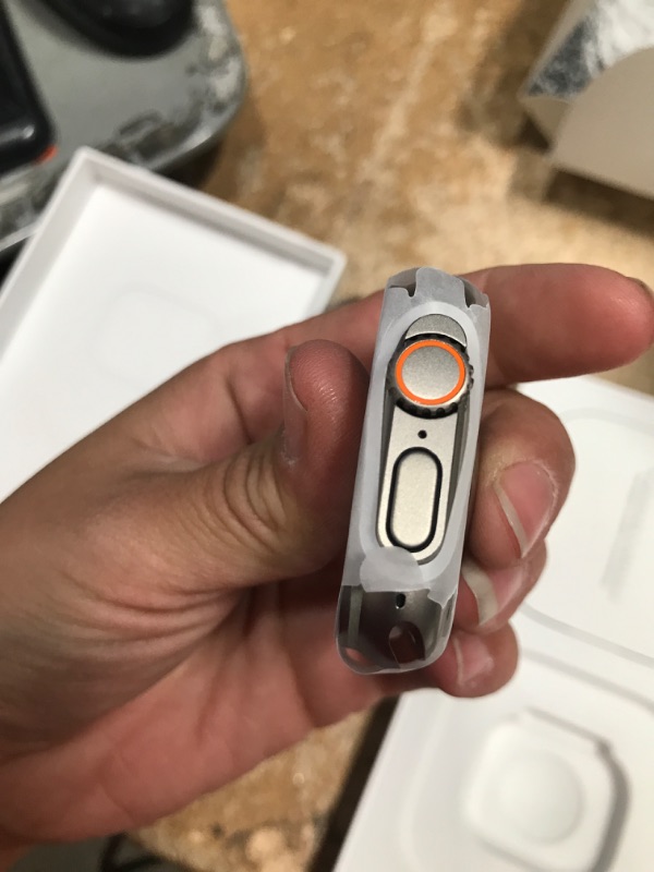 Photo 1 of ***white band***Apple Watch Ultra 2 [GPS + Cellular 49mm] Smartwatch with Rugged Titanium Case & Indigo Alpine Loop Small. Fitness Tracker, Precision GPS, Action Button, Extra-Long Battery Life